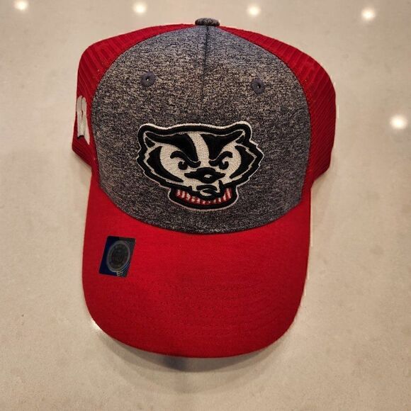University of Wisconsin Badger snap back hat. NWT - Picture 1 of 4